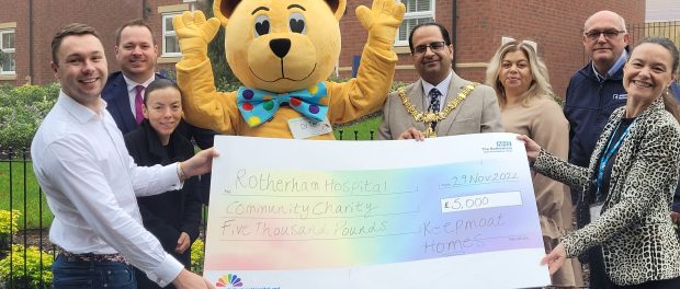 Keepmoat donation to NHS charity’s playground project